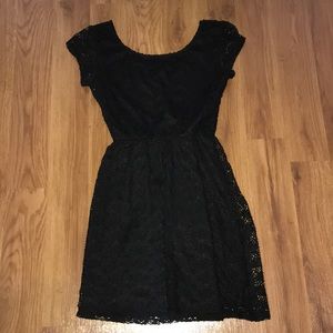 Black lace dress from Lily Rose